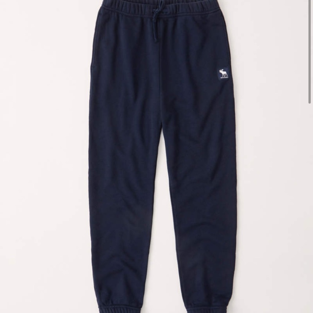 cuffed abercrombie kids sweatpants that are cuffed